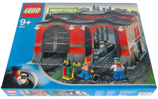 [S 10027-1 (No Colour)] Train Engine Shed