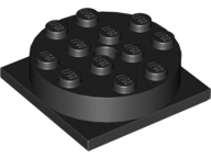 Turntable 4 x 4 Square Base with Same Color Top (3403 / 3404)