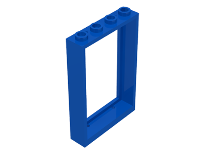 Window 1 x 4 x 5 with Hollow Studs