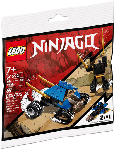[S 30592-1 (No Colour)] Mini Thunder Raider polybag