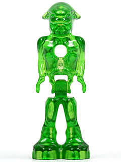 [M mm001 (No Colour)] Mars Mission Alien with Marbled Glow In Dark Torso