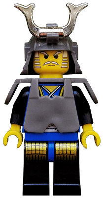 [M cas056 (No Colour)] Ninja - Shogun, Blue with Armor
