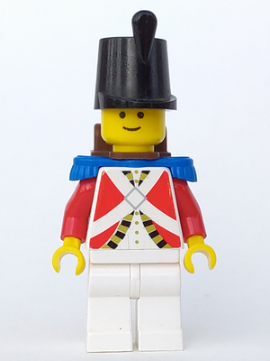 [M pi062 (No Colour)] Imperial Guard with Blue Epaulettes and Brown Backpack Non-Opening