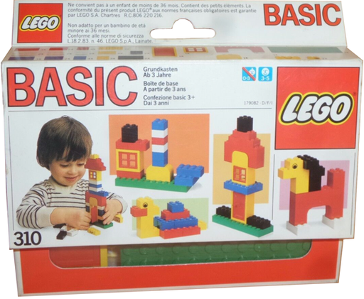 [S 310-4 (No Colour)] Basic Building Set