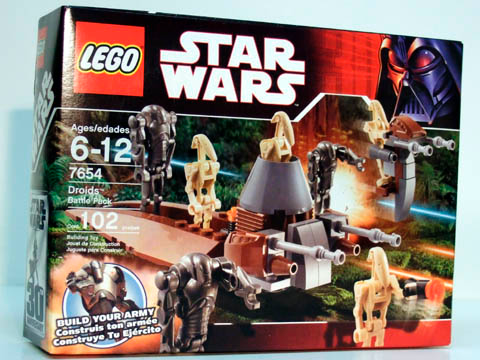 [S 7654-1 (No Colour)] Droids Battle Pack