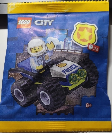 [S 952302-1 (No Colour)] Police Buggy paper bag