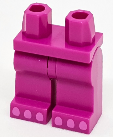 [P 970c00pb1329 (Magenta)] Hips and Legs with 6 Dark Pink Toes Pattern (BAM)