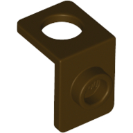 Minifigure Neck Bracket with Back Stud - Thick Back Wall