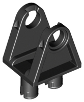 [P 32069 (Black)] Technic, Steering Arm with Pins