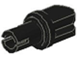 [P 6048u (Black)] Arm Piece with Pin, 2 Fingers (Undetermined Type)