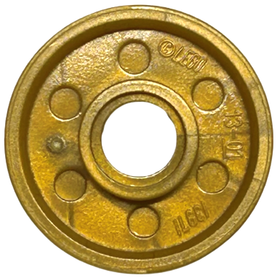 Wheel 18mm D. x  8mm with Fake Bolts and Deep Spokes with Inner Ring