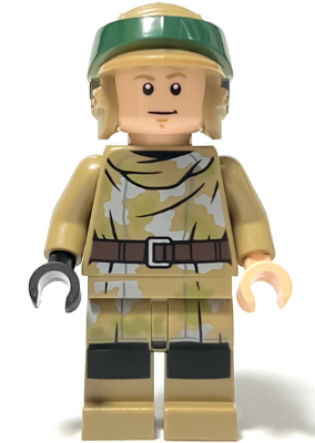 [M sw1266 (No Colour)] Luke Skywalker - Dark Tan Endor Outfit, Helmet