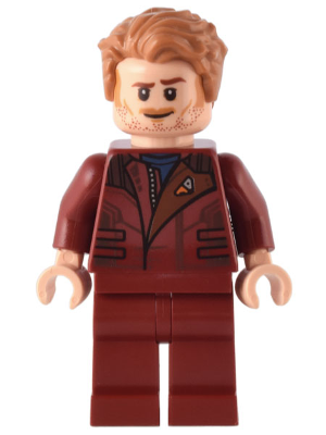 [M sh834 (No Colour)] Star-Lord - Dark Red Legs