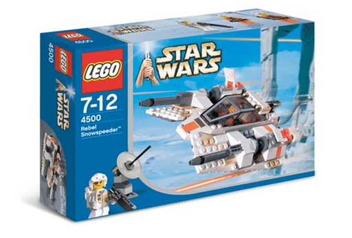 [S 4500-1 (No Colour)] Rebel Snowspeeder (redesign), Blue box