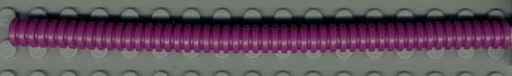[P 78c16 (Purple)] Hose, Ribbed 7mm D. 16L / 12.8cm