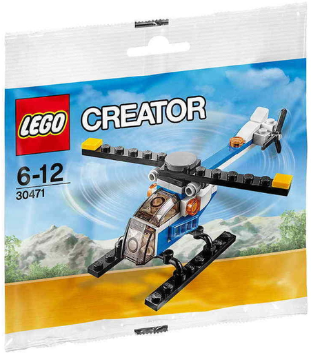 [S 30471-1 (No Colour)] Helicopter polybag