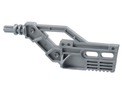 [P 44845 (Pearl Light Gray)] Sports Hockey Stick with Axle, 2 Oval Holes in Blade