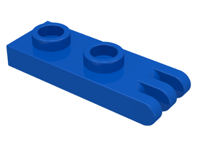 Hinge Plate 1 x 2 with 3 Fingers on End (Undetermined Type)