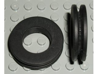 [P 44799 (Black)] Tire Center Groove (Tightrope Guide Wheel)