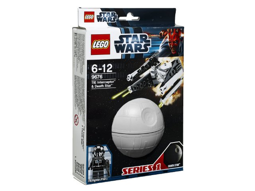 [S 9676-1 (No Colour)] TIE Interceptor & Death Star