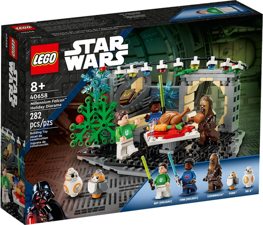 [S 40658-1 (No Colour)] Millennium Falcon Holiday Diorama