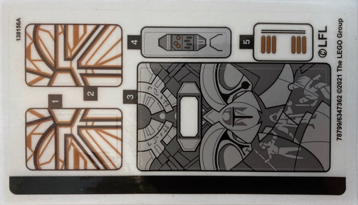 [P 75310stk01 (No Colour)] Sticker Sheet for Set 75310 - (78799/6347362)