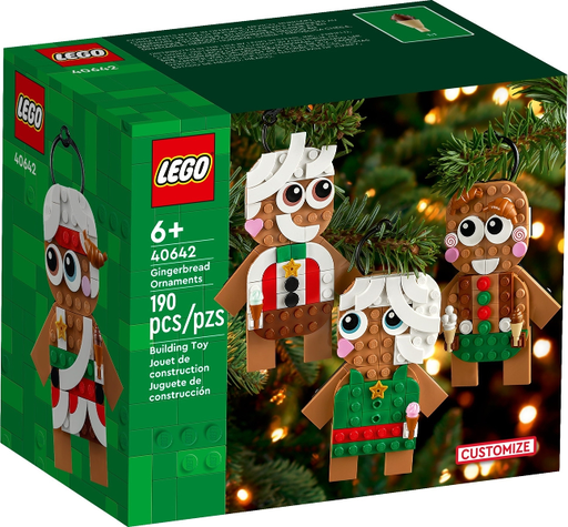[S 40642-1 (No Colour)] Gingerbread Ornaments
