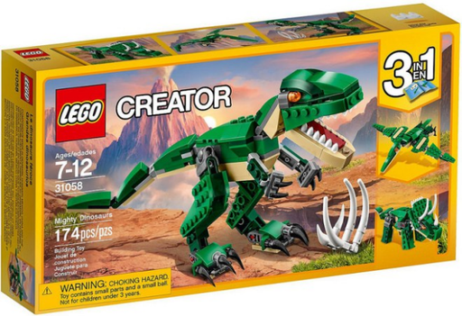 [S 31058-1 (No Colour)] Mighty Dinosaurs {Green Edition}