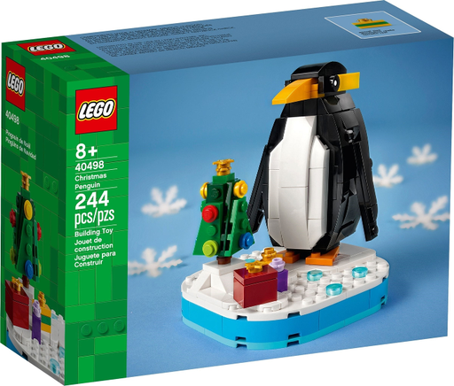 [S 40498-1 (No Colour)] Christmas Penguin
