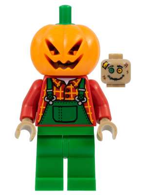 [M hol303 (No Colour)] Jack-'o-Lantern Scarecrow Suit Guy