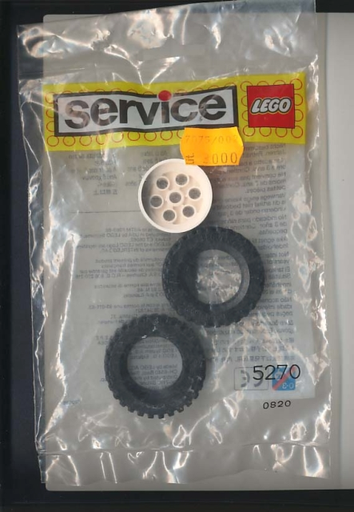 [S 5270-1 (No Colour)] Tires (43mm) with Hubs