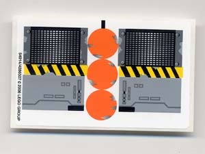 [P 6208stk01 (No Colour)] Sticker Sheet for Set 6208 - (54914/4286507)