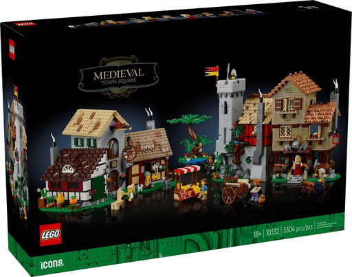 [S 10332-1 (No Colour)] Medieval Town Square