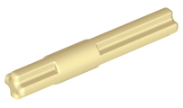 [P 99008 (Tan)] Technic, Axle  4L with Center Stop