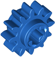 [P 69778 (Blue)] Technic, Gear 12 Tooth