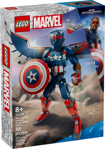 [S 76296-1 (No Colour)] New Captain America Construction Figure