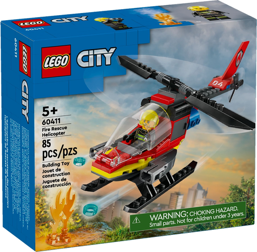 [S 60411-1 (No Colour)] Fire Rescue Helicopter