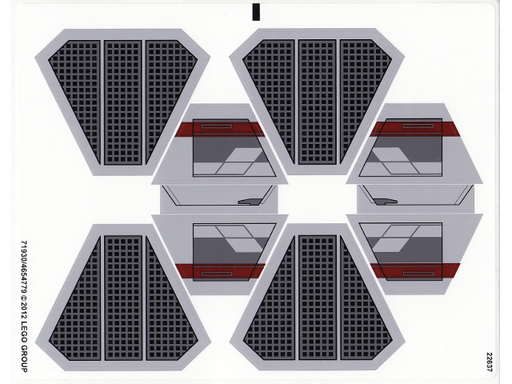 [P 9494stk01 (No Colour)] Sticker Sheet for Set 9494 - (71930/4654779)