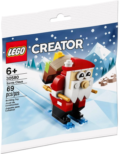 [S 30580-1 (No Colour)] Santa Claus polybag