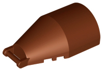 [P 92279 (Reddish Brown)] Windscreen 6 x 4 x 2 Round with Bar Handle