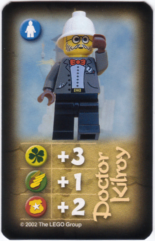 [G 4189431pb04 (No Colour)] Orient Expedition Game Card, Hero - Doctor Kilroy (Mount Everest)