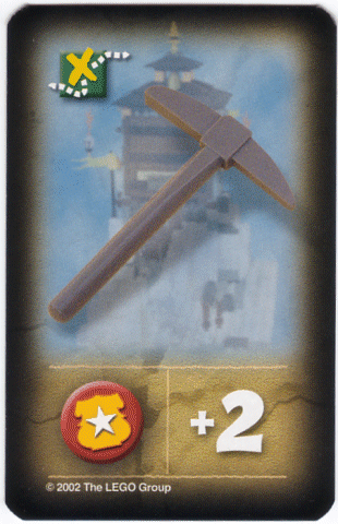 [G 4189431pb03 (No Colour)] Orient Expedition Game Card, Item - Pickaxe (Mount Everest)