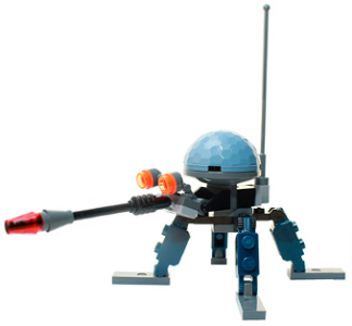 [M sw0125 (No Colour)] Dwarf Spider Droid - Sand Blue Dome