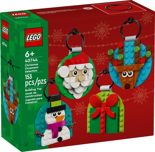[S 40744-1 (No Colour)] Christmas Ornament Selection