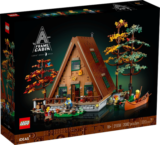 [S 21338-1 (No Colour)] A-Frame Cabin