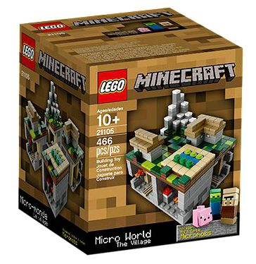 [S 21105-1 (No Colour)] Minecraft Micro World - The Village