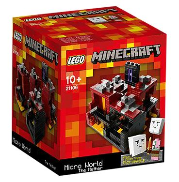 [S 21106-1 (No Colour)] Minecraft Micro World - The Nether