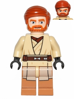 [M sw0449 (No Colour)] Obi-Wan Kenobi (Medium Nougat Legs)