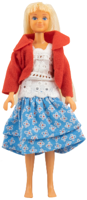 [M 71520 (No Colour)] Scala Doll (Emma with Clothes, Dress Blue)