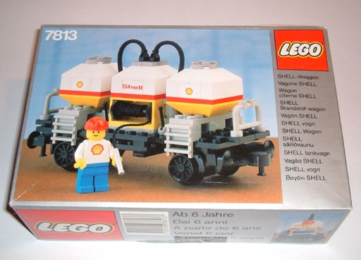 [S 7813-1 (No Colour)] Shell Tanker Wagon